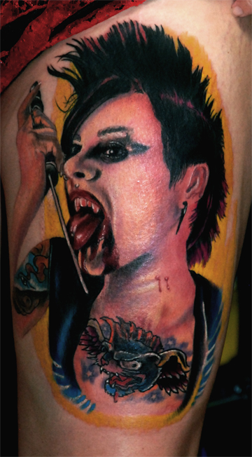 Tattoo by Johnny Jackson